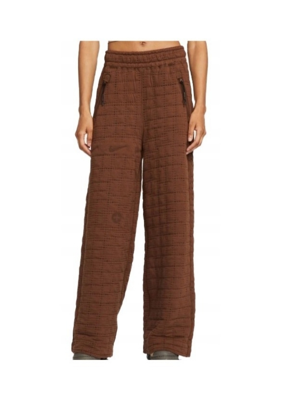 RARE Nike Therma-Fit ADV Quilted Brown Tech Wear Pants - Medium
